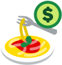 Cost per serve icon