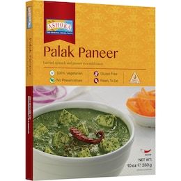 Ashoka Palak Paneer 280g shown.