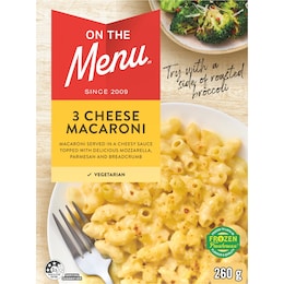 On the Menu Entrée 3 Cheese Macaroni (260g)